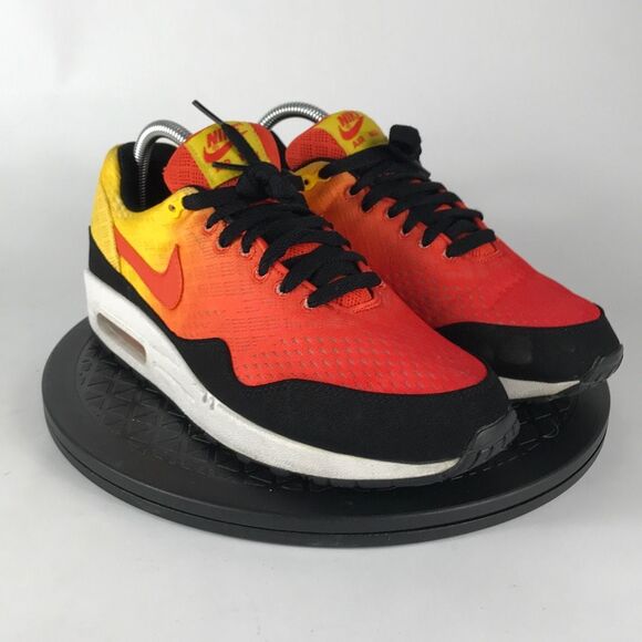 Nike Air Max 1 Sunset Pack Orange Running Shoes 554718-880 Men’s Size 8.5 - Picture 3 of 12